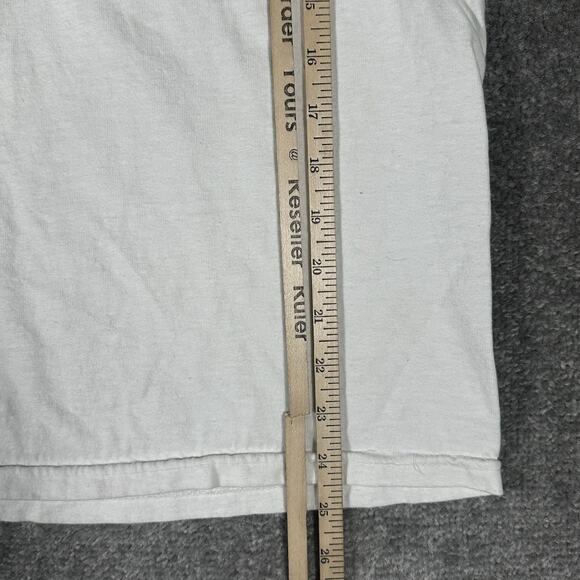 Vintage Boston 1999 Fish Crab Nature Sz Medium Anvil White Short Sleeve T-Shirt - Picture 6 of 6